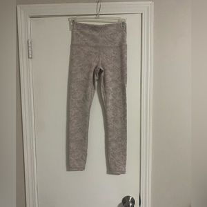 Athleta Elation Textured Tight Dusty Rose Color Size XSP